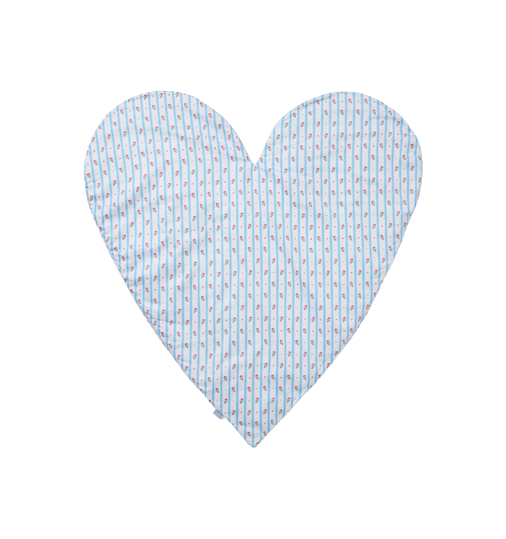 Tummy Time Mat - Floral Stripe