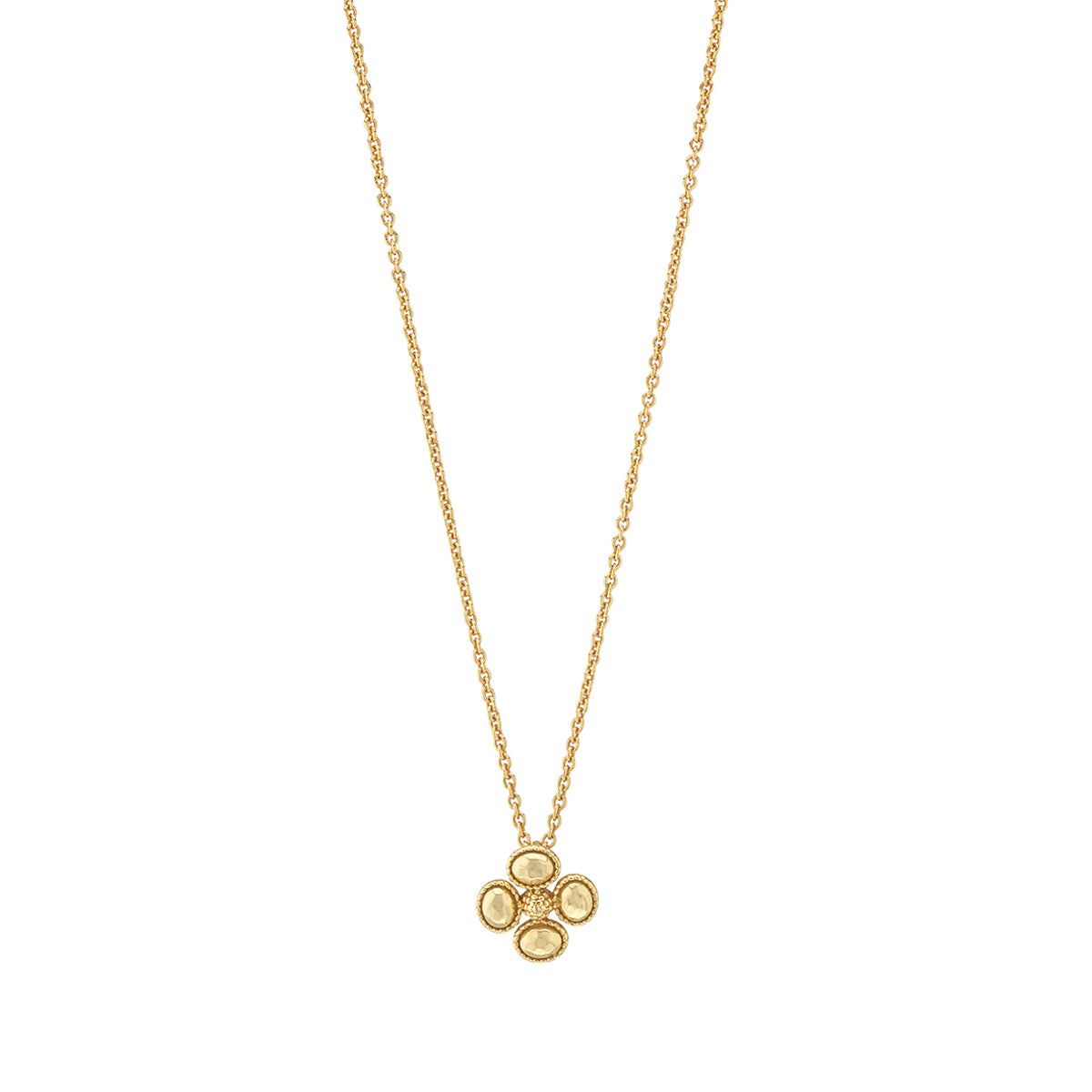 Berry Clover Station Necklace