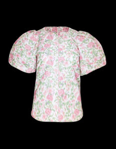 Dexter Top in Pink and Green Tigerlily