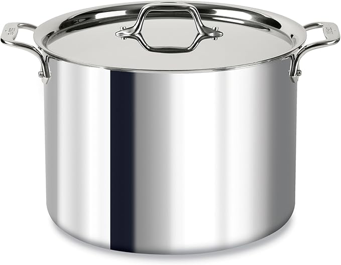 All-Clad D3 Stockpot with Lid, 12-Quart