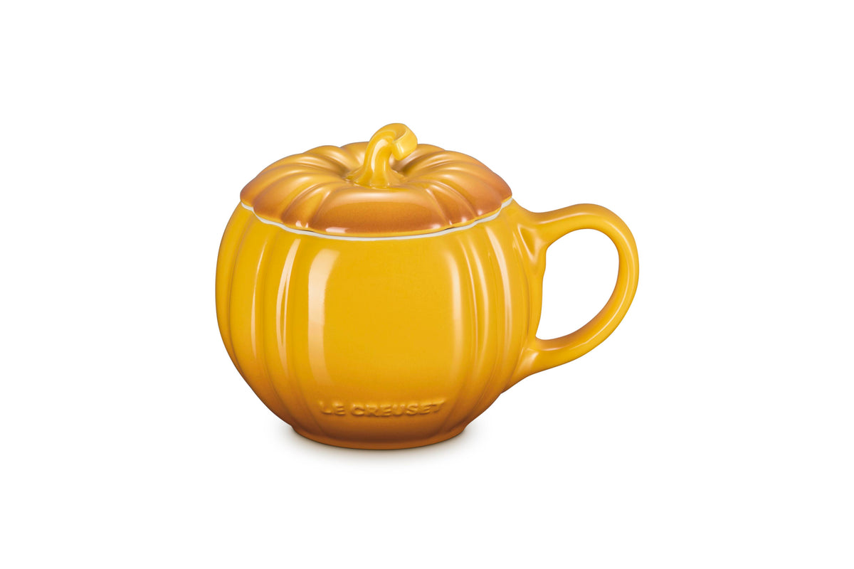 Le Creuset Pumpkin Mug, 14 oz., Nectar