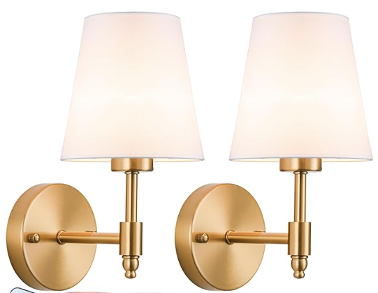 Battery Operated Wall Sconces Set Of Two, Wireless Battery Wall Light With 10000mAh RGB Rechargeable Magnetic Bulb, Rechargeable Wall Sconce With Remote Control For Bedroom, No Electrician Required