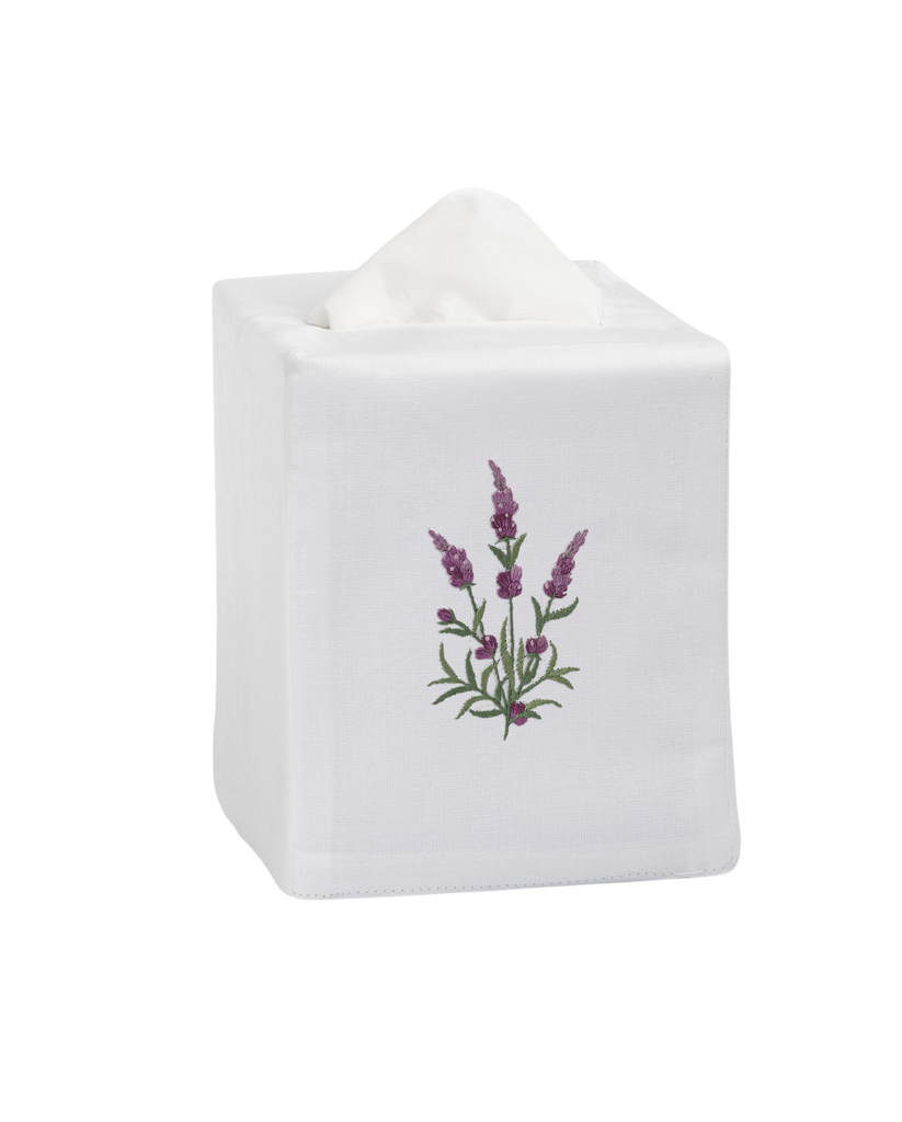 Lavender Botanical Tissue Box Cover