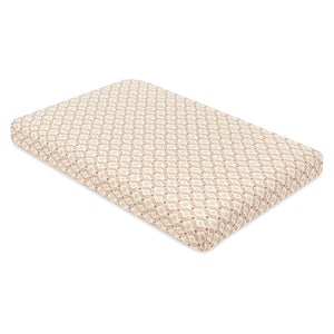 Mini Crib Sheet in GOTS Certified Organic Brushed Cotton by Nate Berkus in Autumn Star