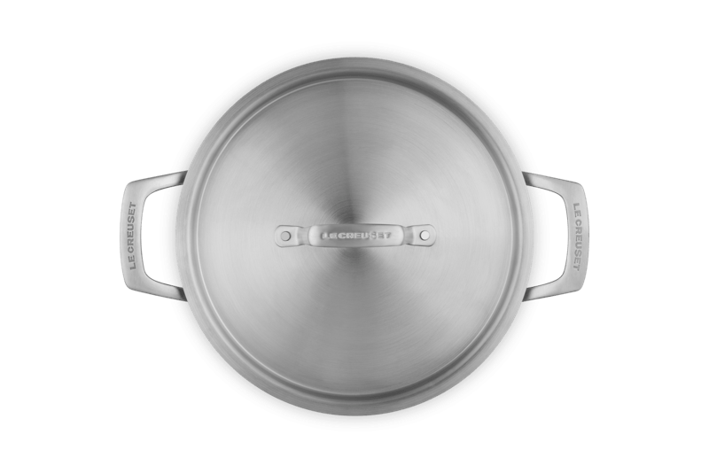 Essential Stainless Steel Deep Round Stockpot, 6.25 qt.