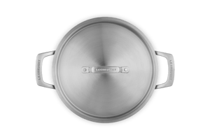 Essential Stainless Steel Deep Round Stockpot, 6.25 qt.