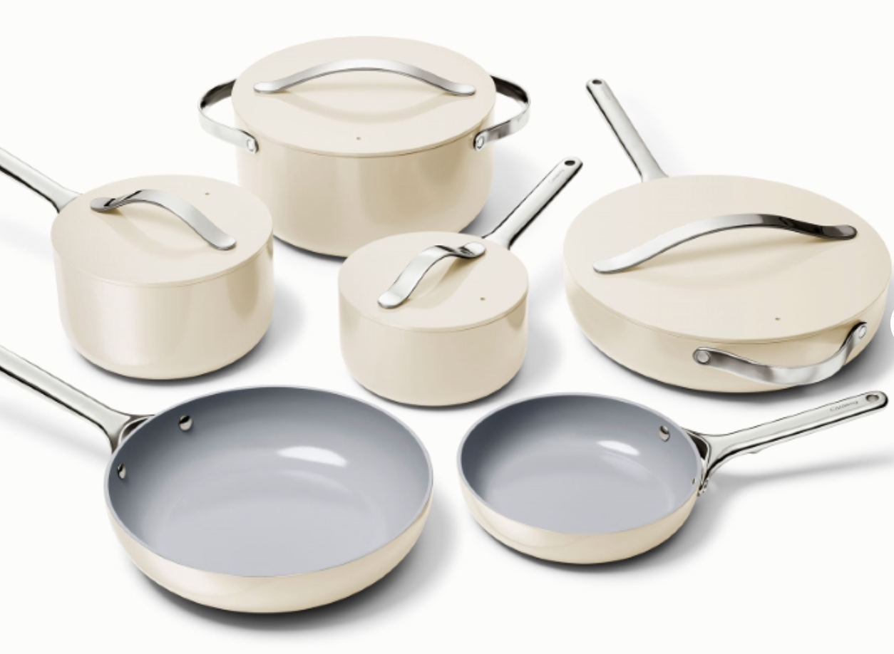 Cream | Deluxe Cookware Set | Cookware Set & Mini Cookware Set