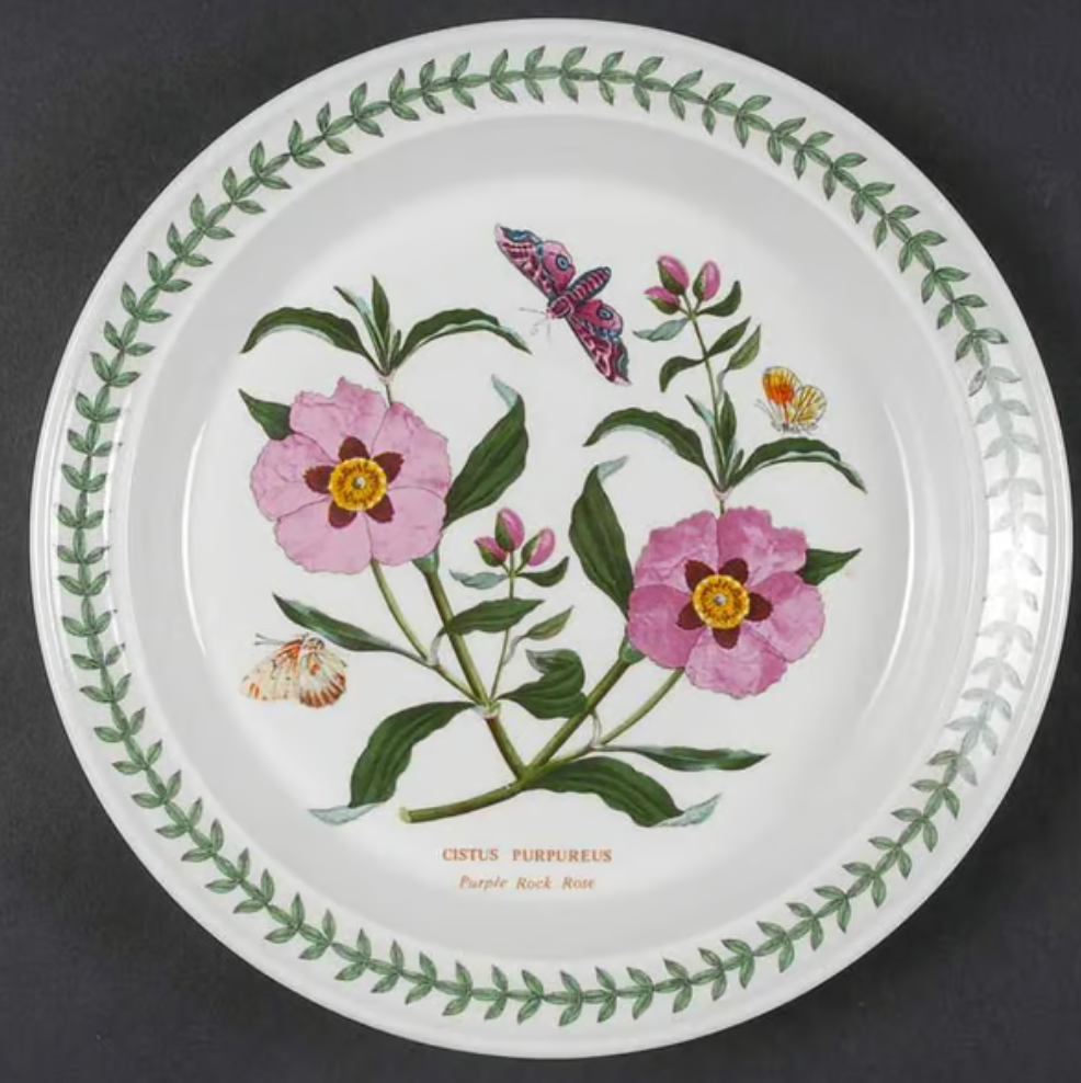 Botanic Garden Salad Plate