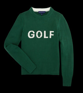 Golf Sweater in Forest