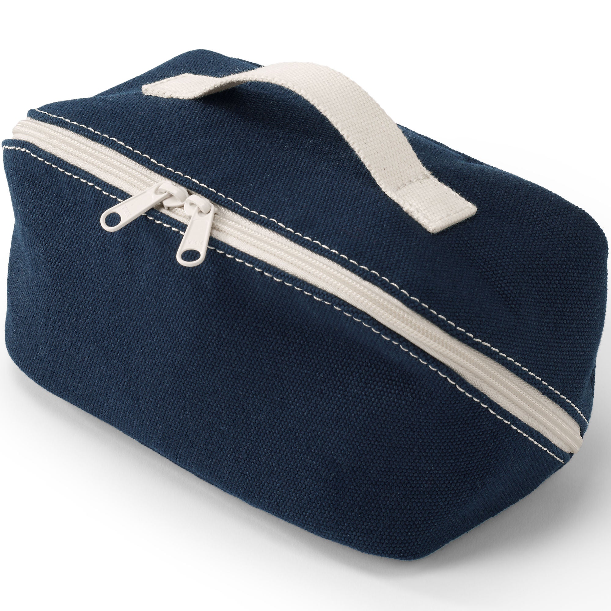 Canvas Open Wide Toiletry Bag + Personilization