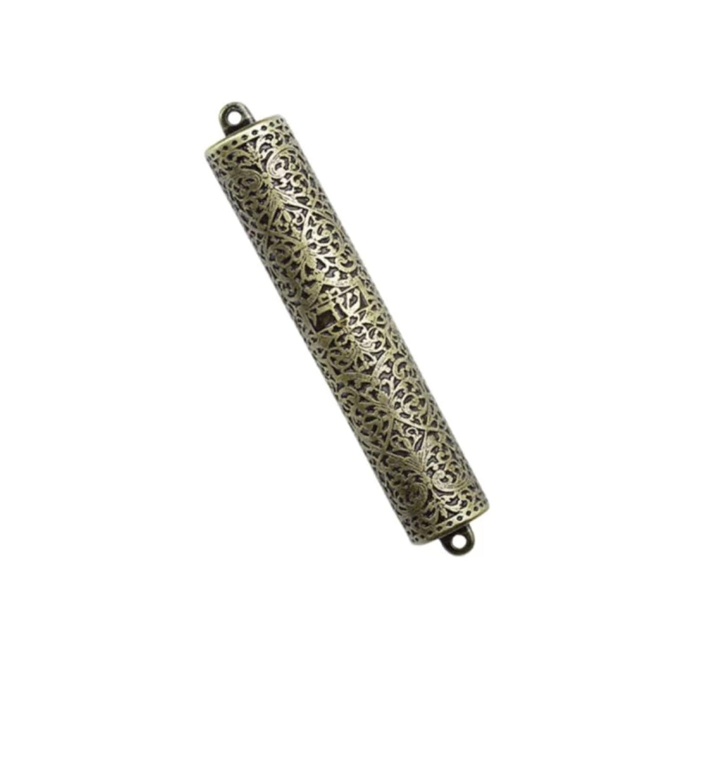 Brass Prayer Book Mezuzah by The Israel Museum