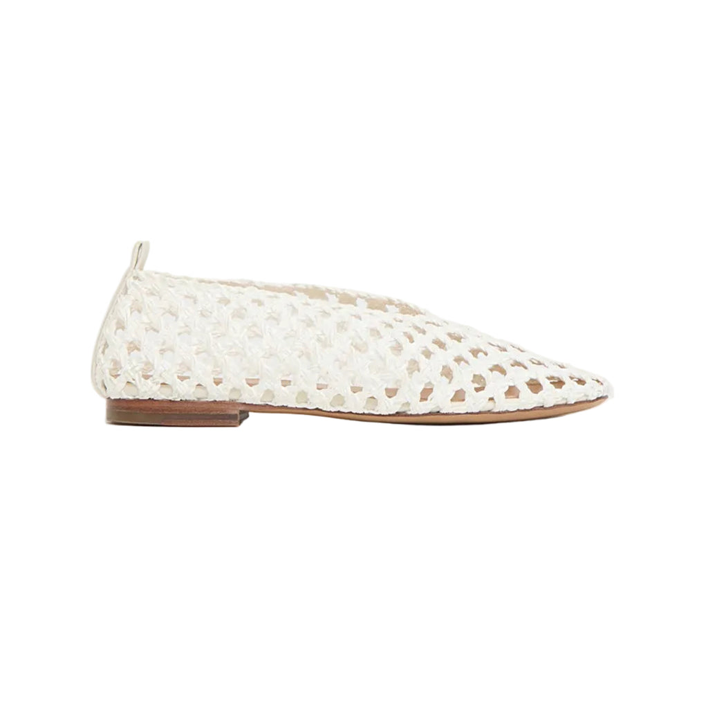 Woven Ballerina in White