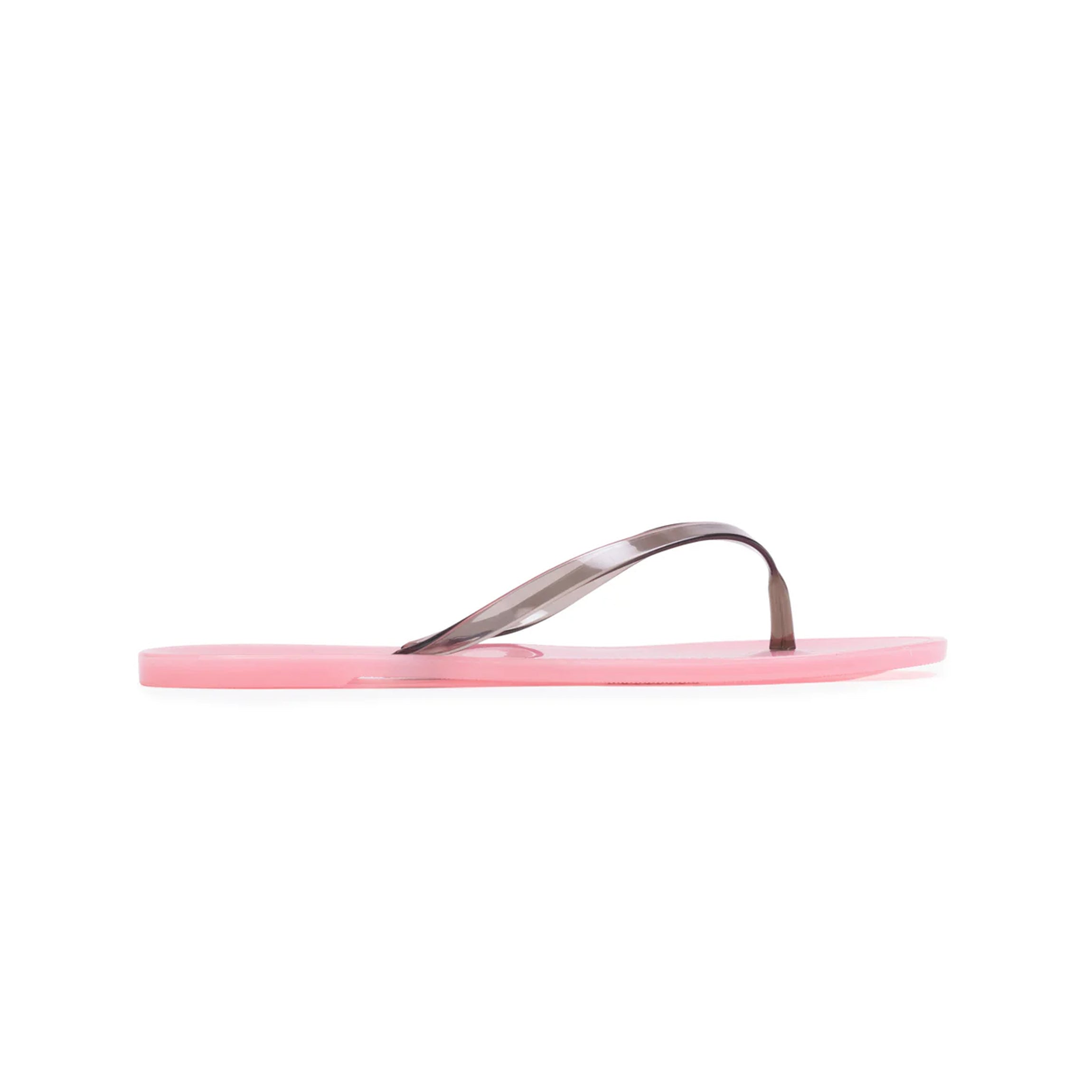 Crystal Sandal in Bubblegum/Black PVC