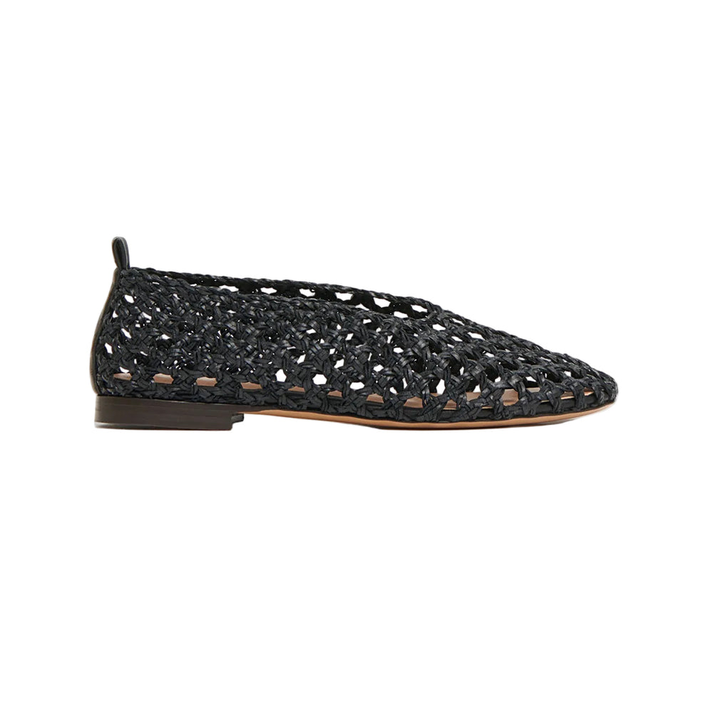 Woven Ballerina in Black