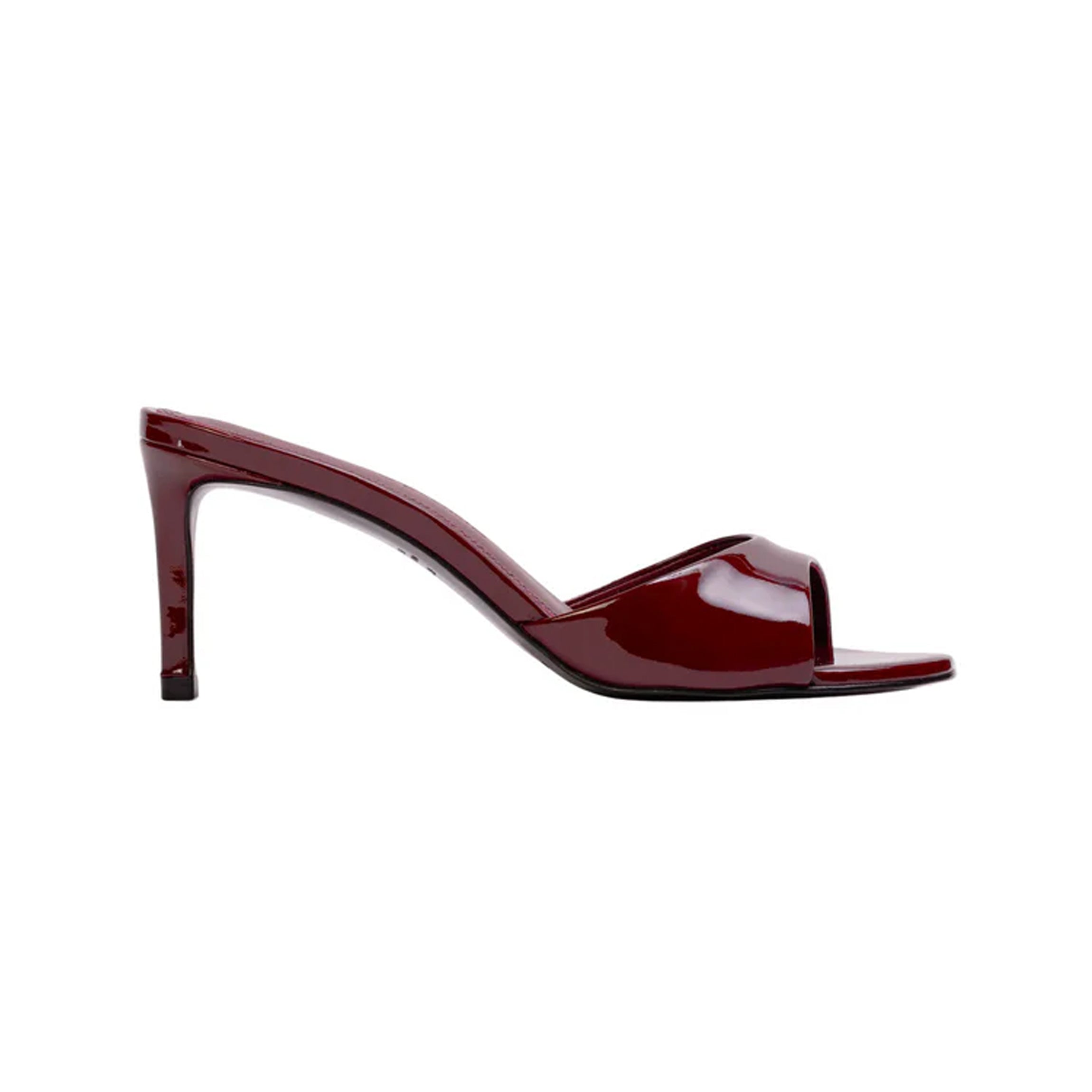 Freddie 65 Mule in Ruby Patent Leather