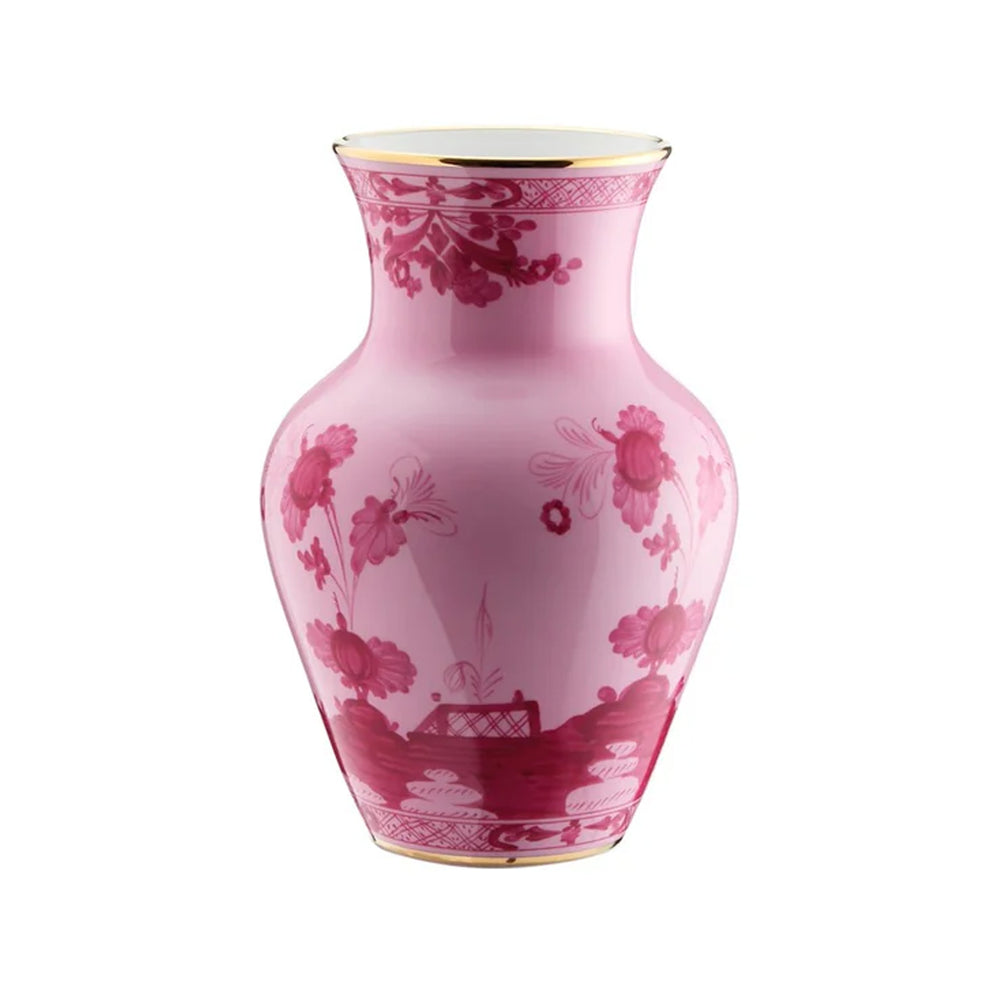 Oriente Italiano Ming Vase in Porpora