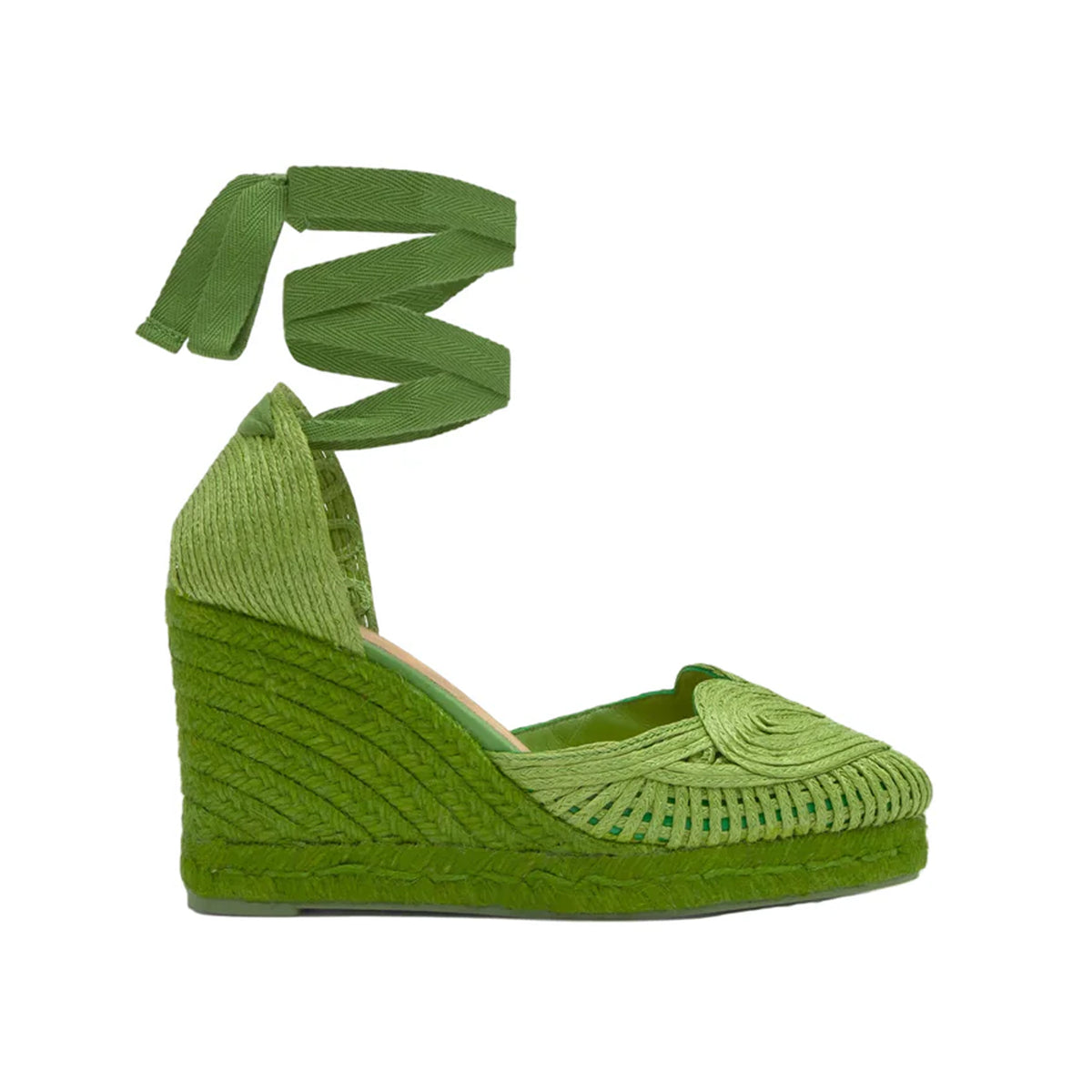 Cacia 8 Espadrille in Green
