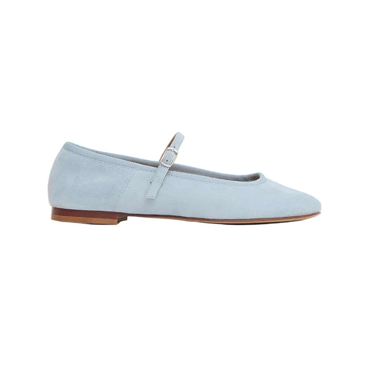 Dance Mary Jane in Baby Blue Suede