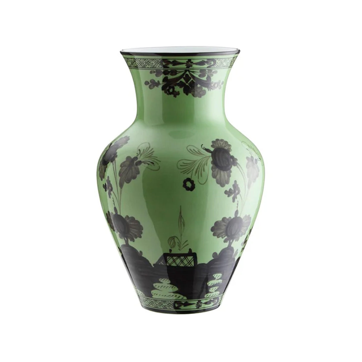 Oriente Italiano Ming Vase in Bario