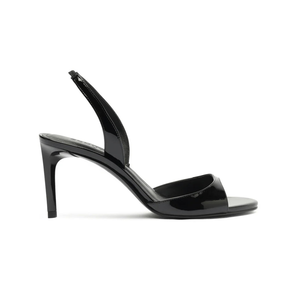 Scarlett Sling Mid Sandal in Black