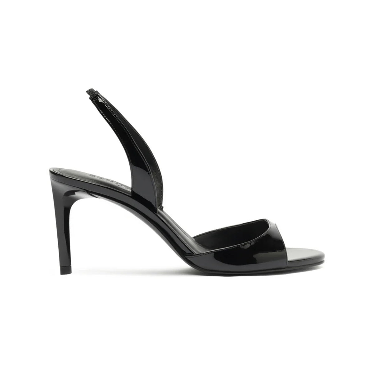Scarlett Sling Mid Sandal in Black