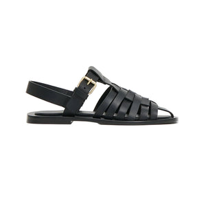 Netta Sandal in Black