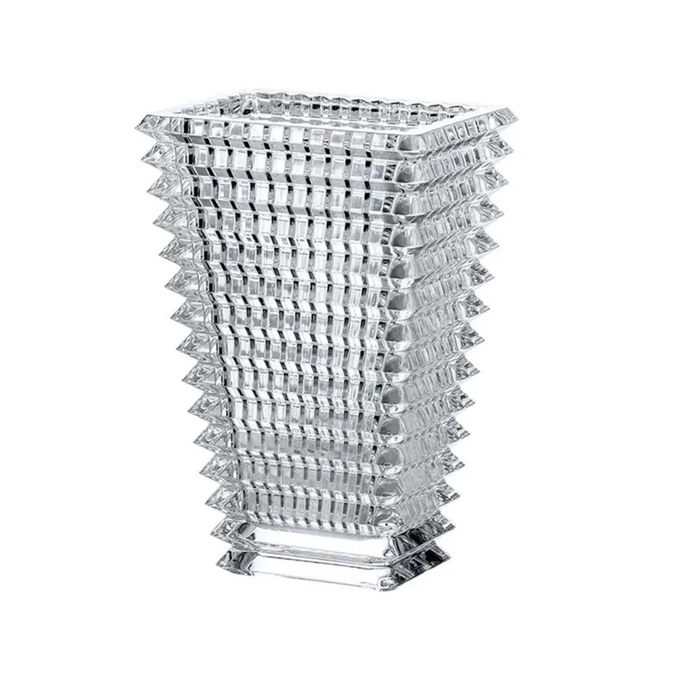 Eye Vase Small Rectangular Clear