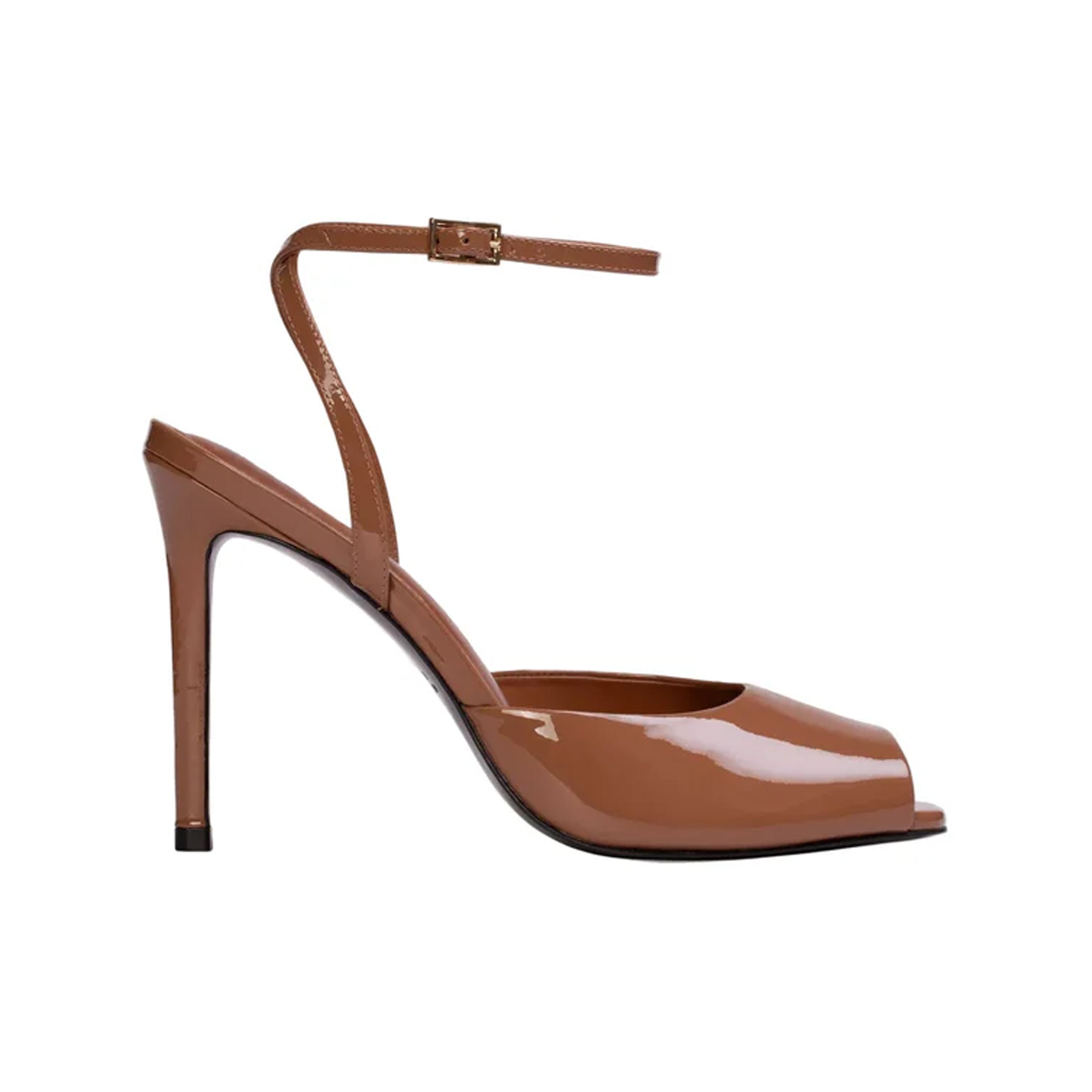 Wren 100 Sandal in Mousse Patent Leather