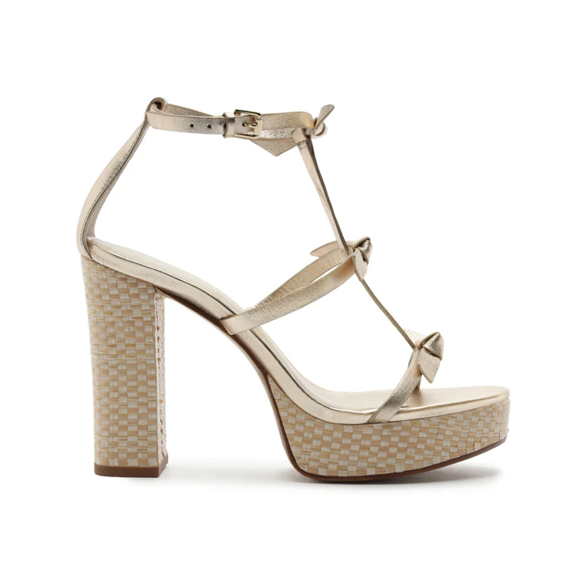 Slim Lolita Raffia 120 in Golden