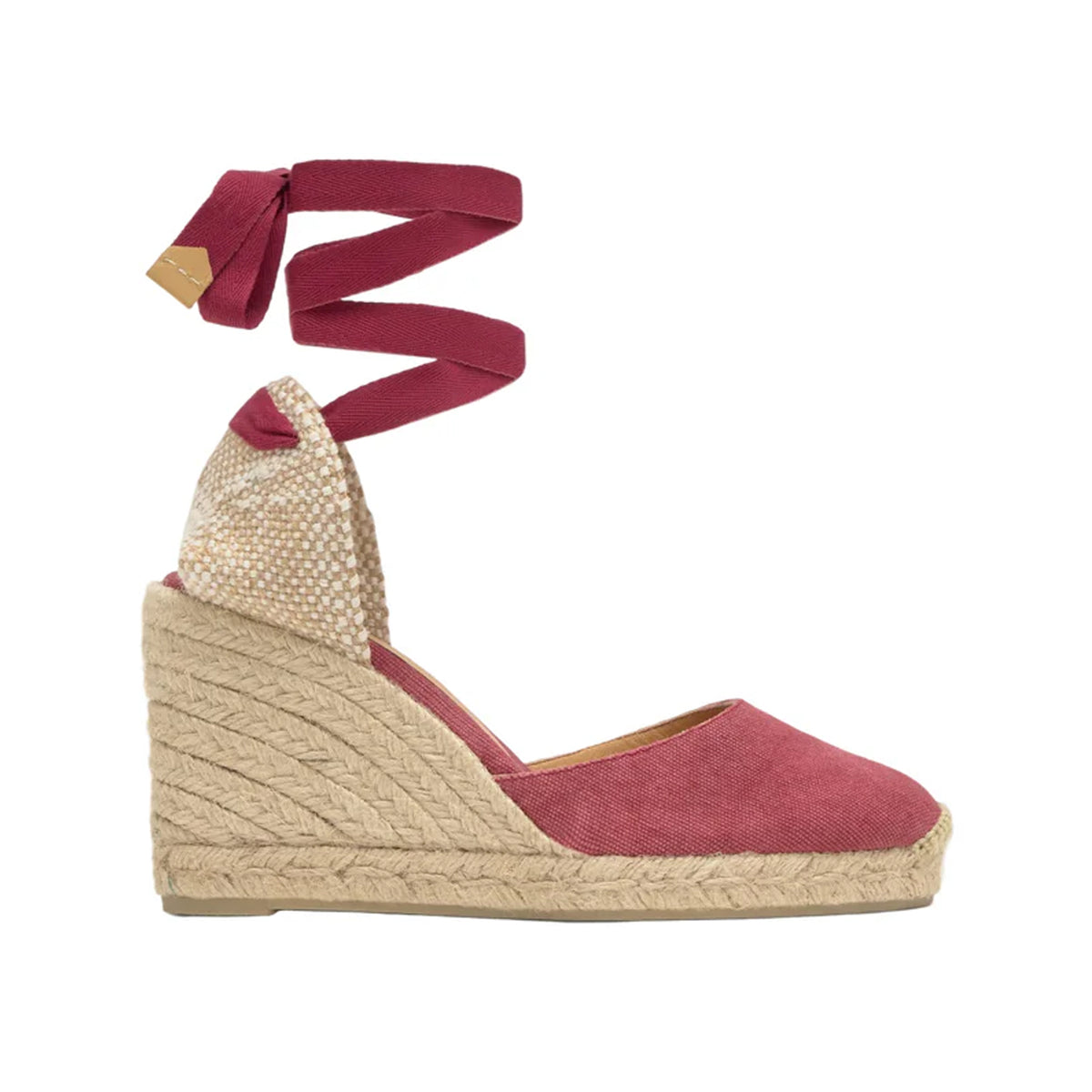 Carina 8 Espadrille in Merlot