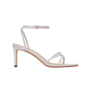 Miley 70 Sandal in White Satin