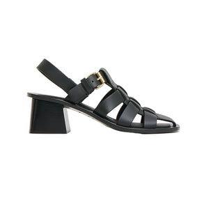 Fisherman Heel in Black