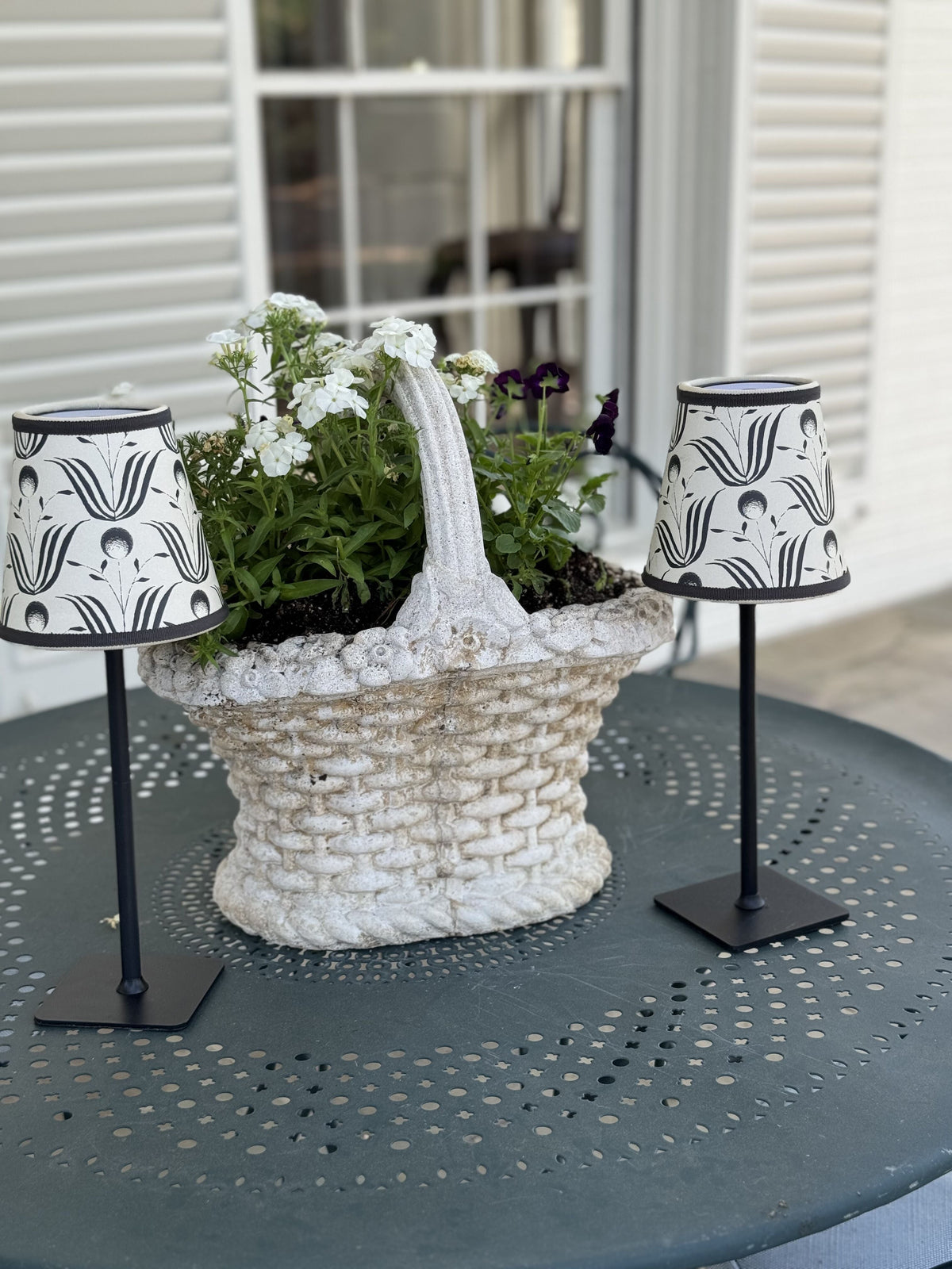 Mitchell Black Spring Bloom Collection in Shell White