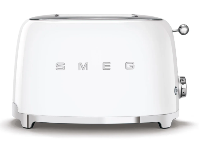 2-Slice Toaster - Retro-Style White