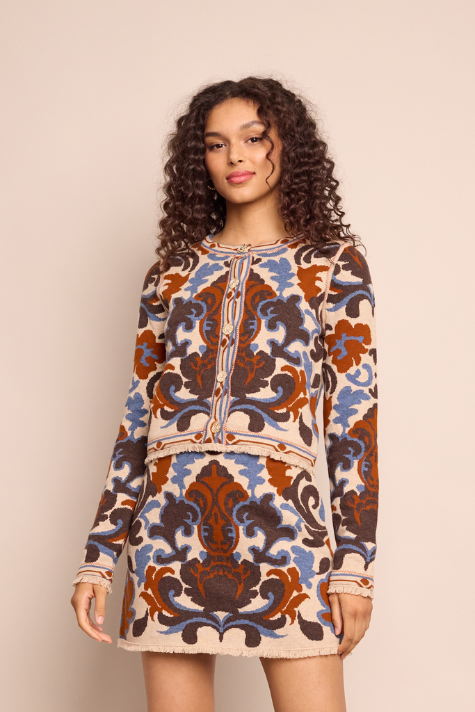 Livi Jacket in Mira Stone