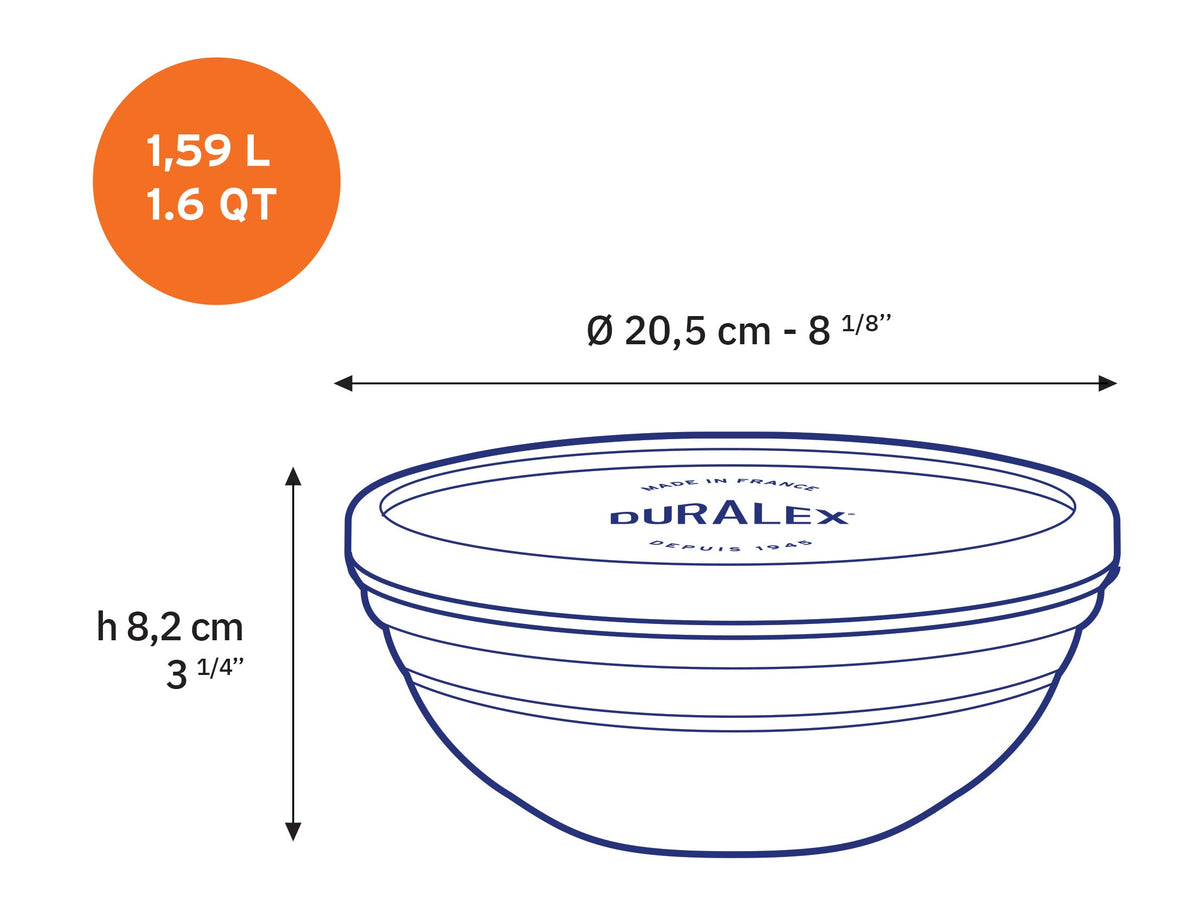 Freshbox Round Bowl with Lid