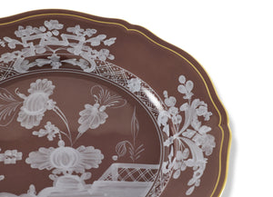 Oriente Italiano Dinner Plate in Castagna