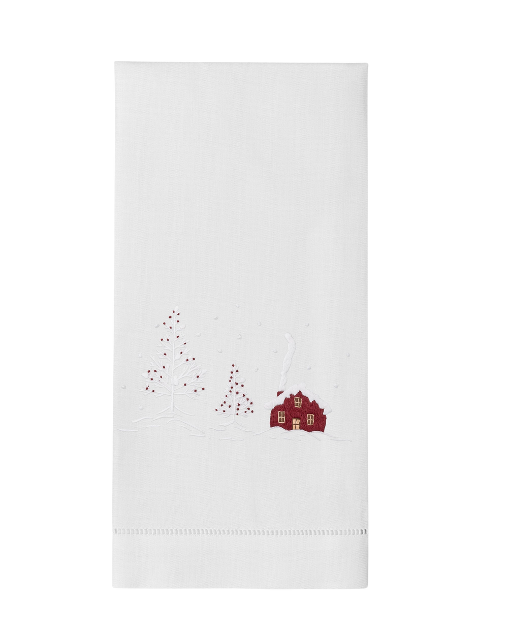 Little Red House Hand Towel
