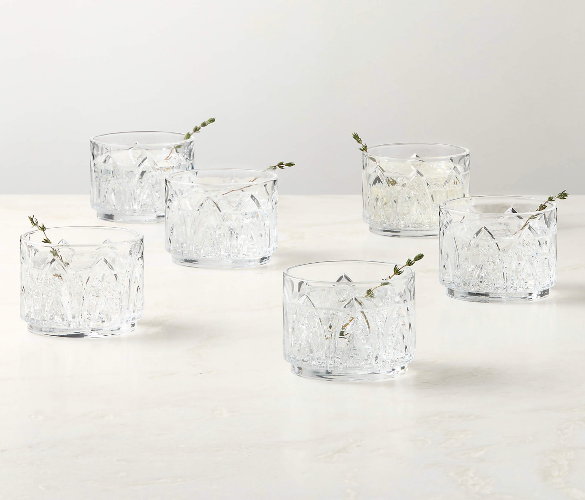 Buchanan Stacking Double Old-Fashioned Glasses Set of 6