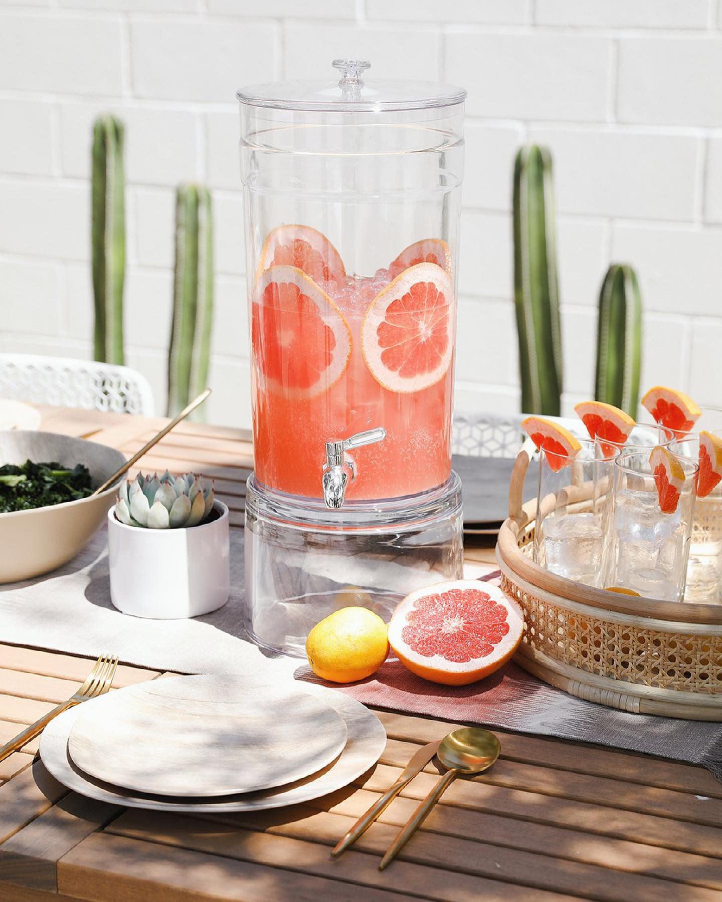 Boozy Brunch Glasses Set with Pitcher