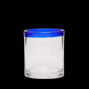 Blue Rimmed Glasses, Set of 4