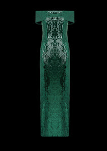 Glencoe Dress in Emerald