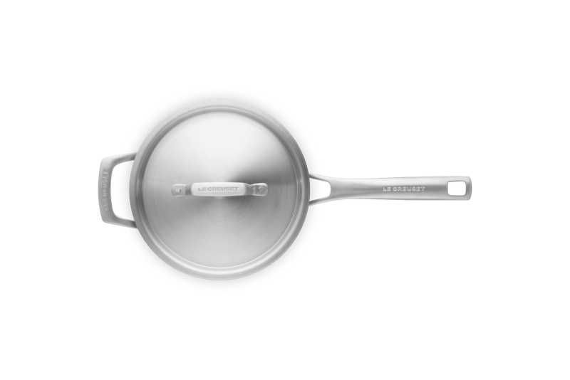 Essential Stainless Steel Saucepan, 4 qt.