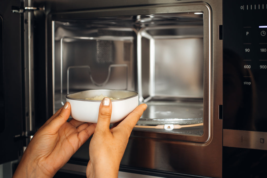 Stainless Steel Meal Set in Sage Green