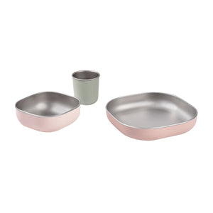 Stainless Steel Meal Set in Cotton Candy