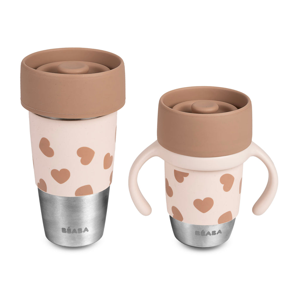 Stainless Steel 360 Mommy & Me Cup Set in Big Love