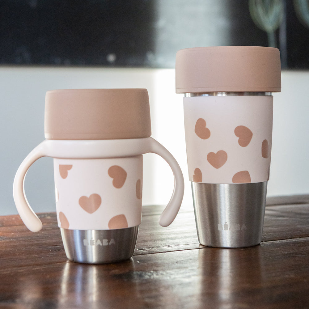 Stainless Steel 360 Mommy & Me Cup Set in Big Love