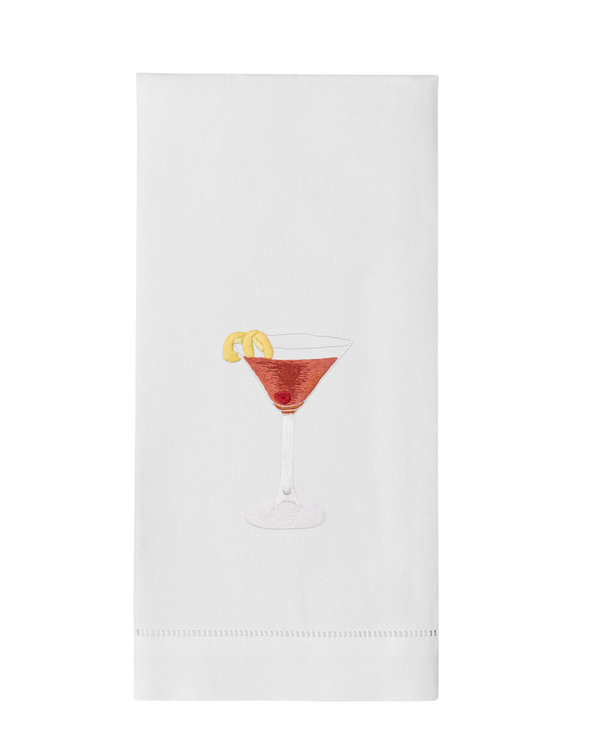 Manhattan Cocktail Hand Towel