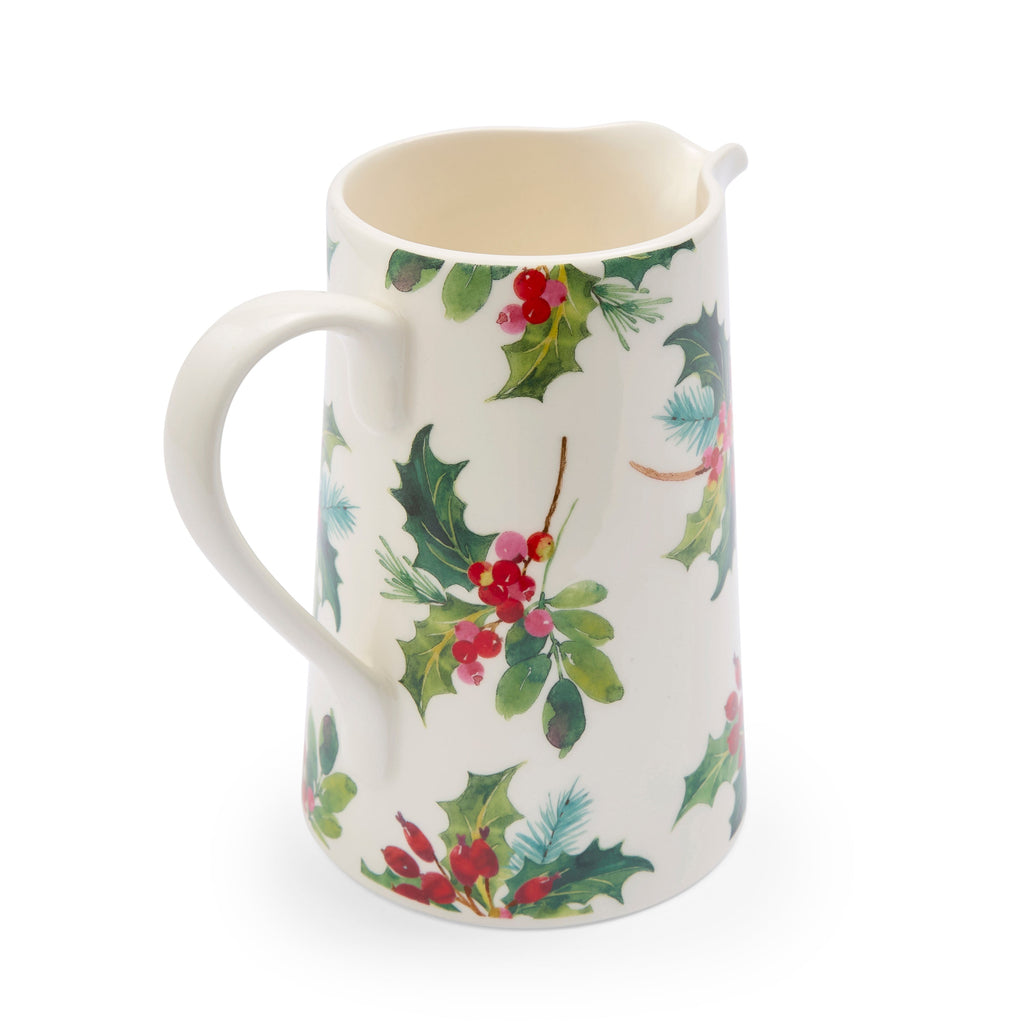 Botanic Garden Christmas Holly Bella Jug
