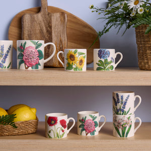 Bloom Garden Espresso Cups, Set of 6